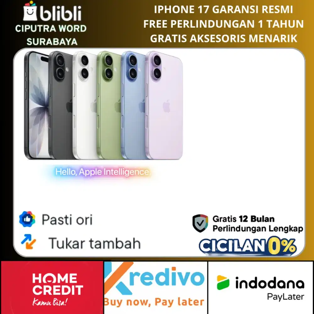 Iphone 17 Bergaransi Resmi Benefit Up to 2 Juta
