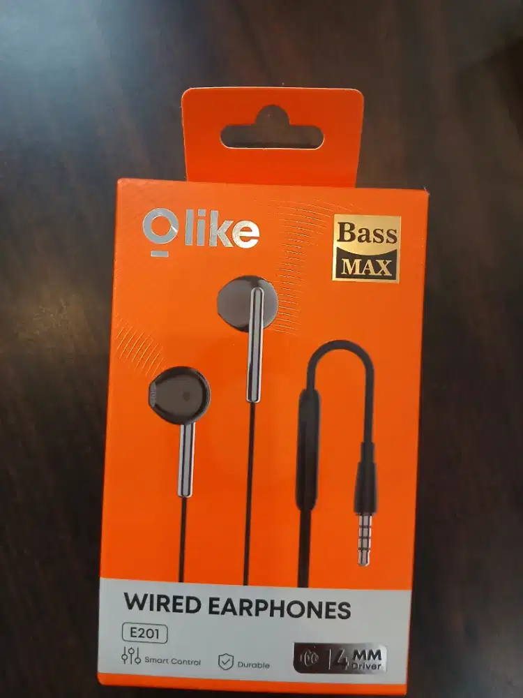 Olike E201 Wired Earphone Headset Kabel