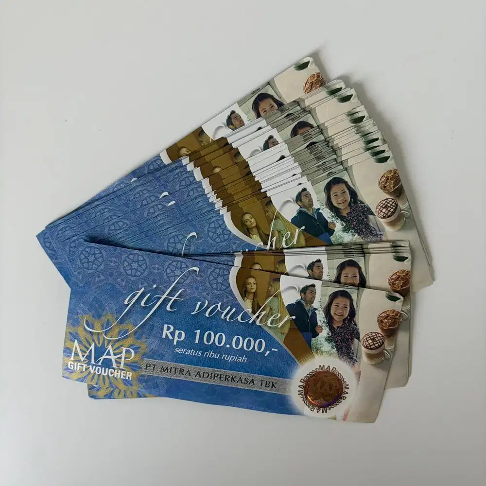 Voucher MAP 45 lembar