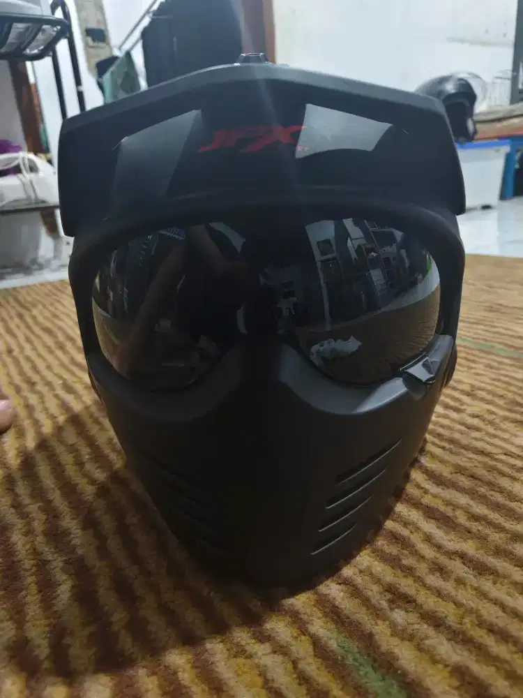 Helm jpx bekas seminggu pakai