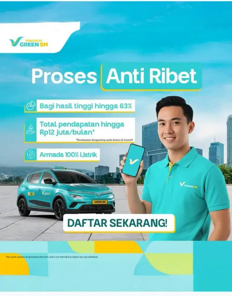 Lowongan Driver GREEN SM