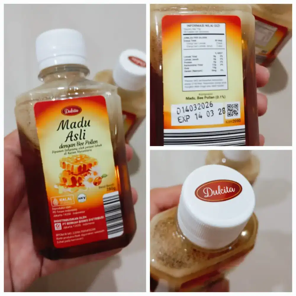 Madu Asli Dengan Beepolen