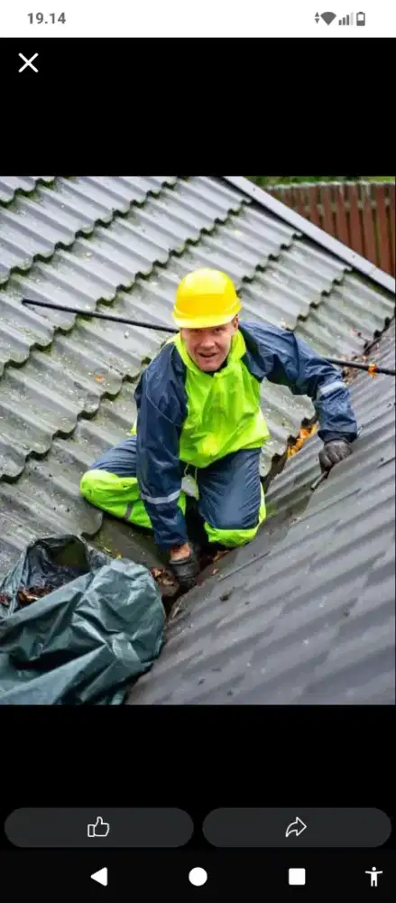 Perbaikan atap bocor talang air dak rembes dan renovasi