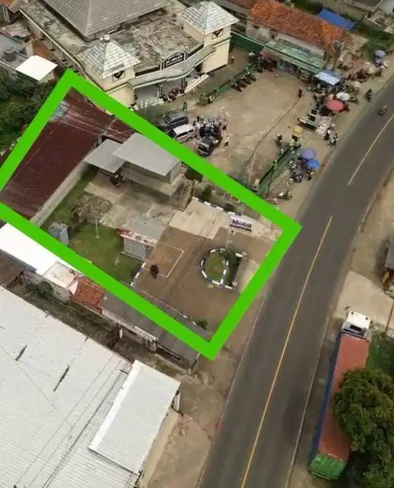 Dijual Tanah 546m² di Jln Besar Provinsi, 1 KM k Gerbang Tol Darangdan