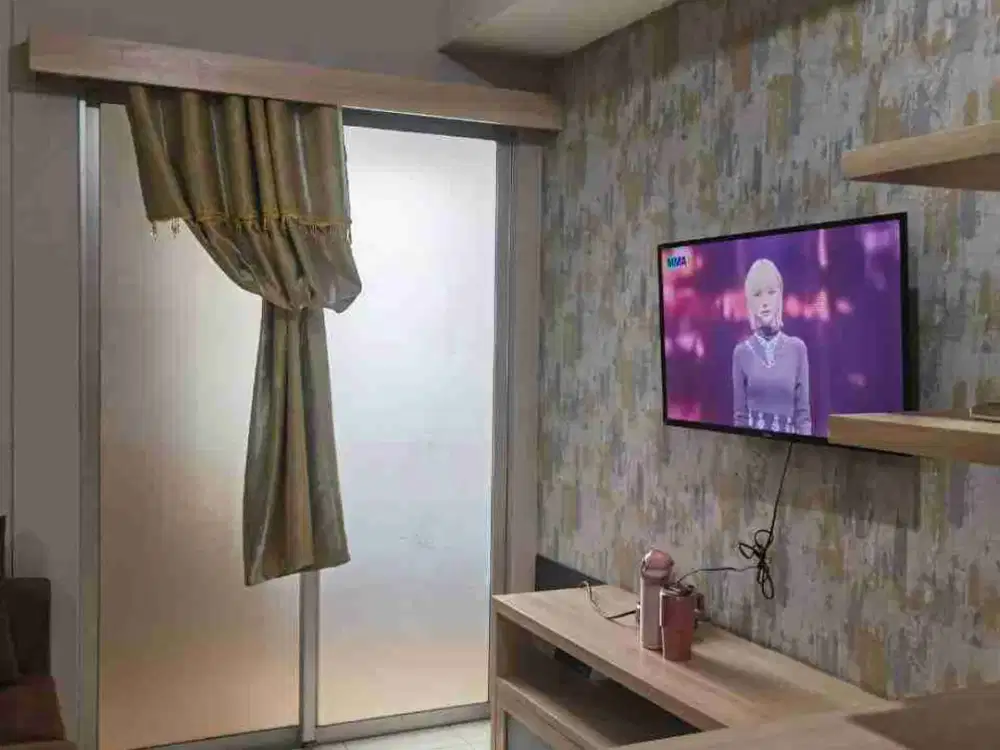 Tipe 1bedromm murah bersih nyaman di apartemen mediterania ancol view kolam renang harga pertahun