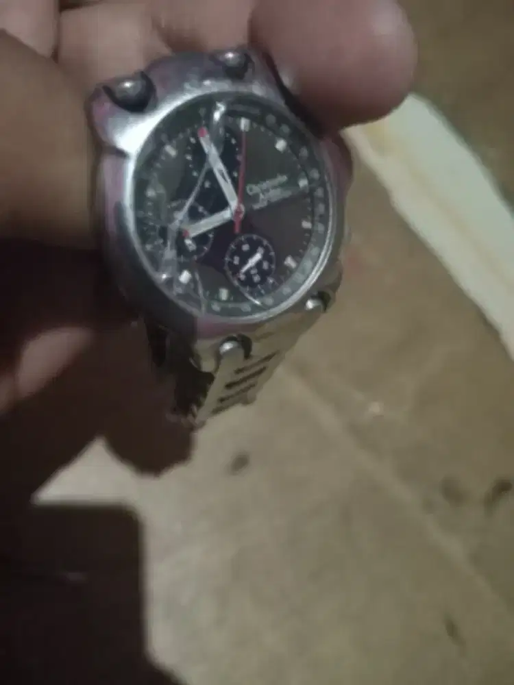 Jam tangan Aleksander Cristian crogrpah minus harus ganti batu &kaca