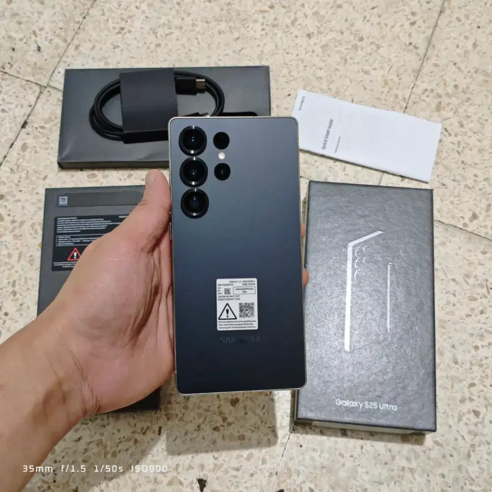 Samsung S25 Ultra Resmi Sein 12/512 Gb Mulus Terawat Full Original