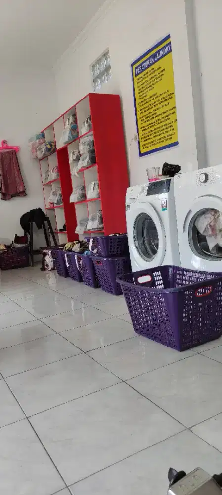 Di jual peralatan laundry