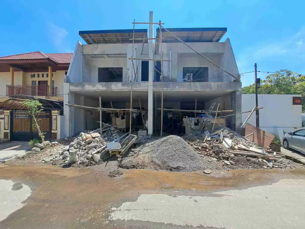 Rumah mewah semi furnish area Hertasning