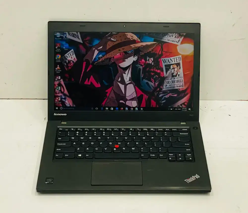 Type Laptop : Lenovo Thinkpad T440 RAM 8 GB HDD 100 GB
