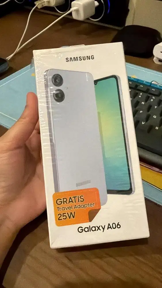 SAMSUNG A06 RAM 6GB MEMORI 128GB