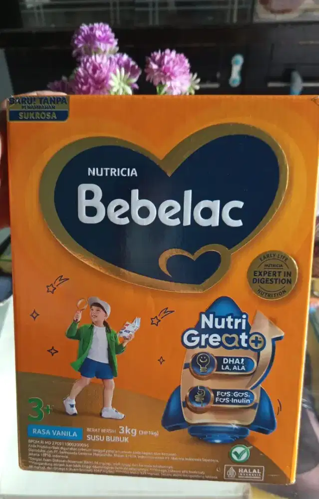 Jual cepat bebelac 3+ 3000g