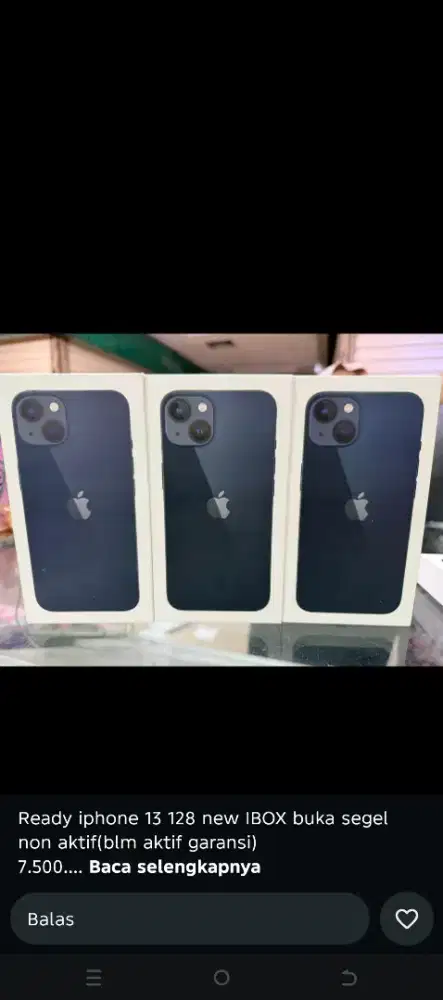 Iphone 13 128 new ibox