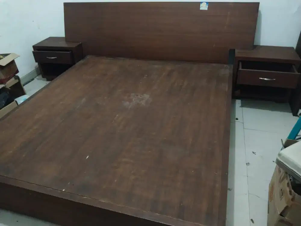 Ranjang Kayu Jati 2 set