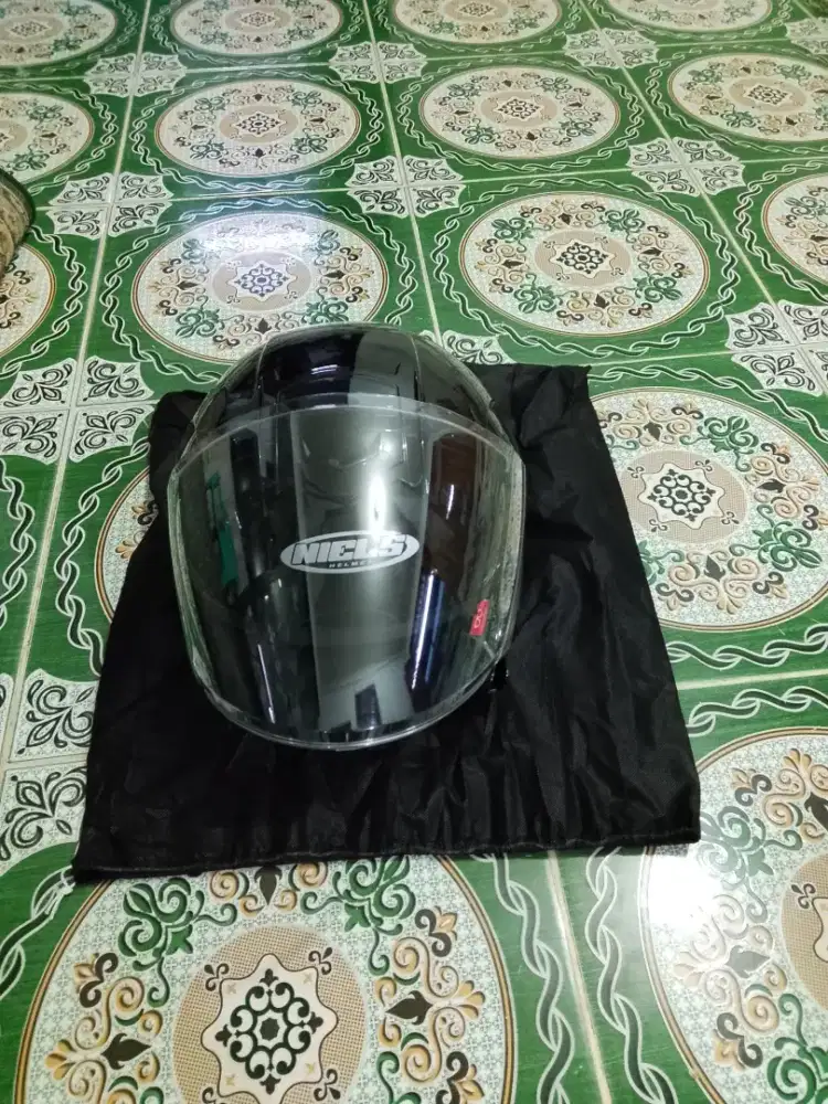 Helm half face Azura double visor