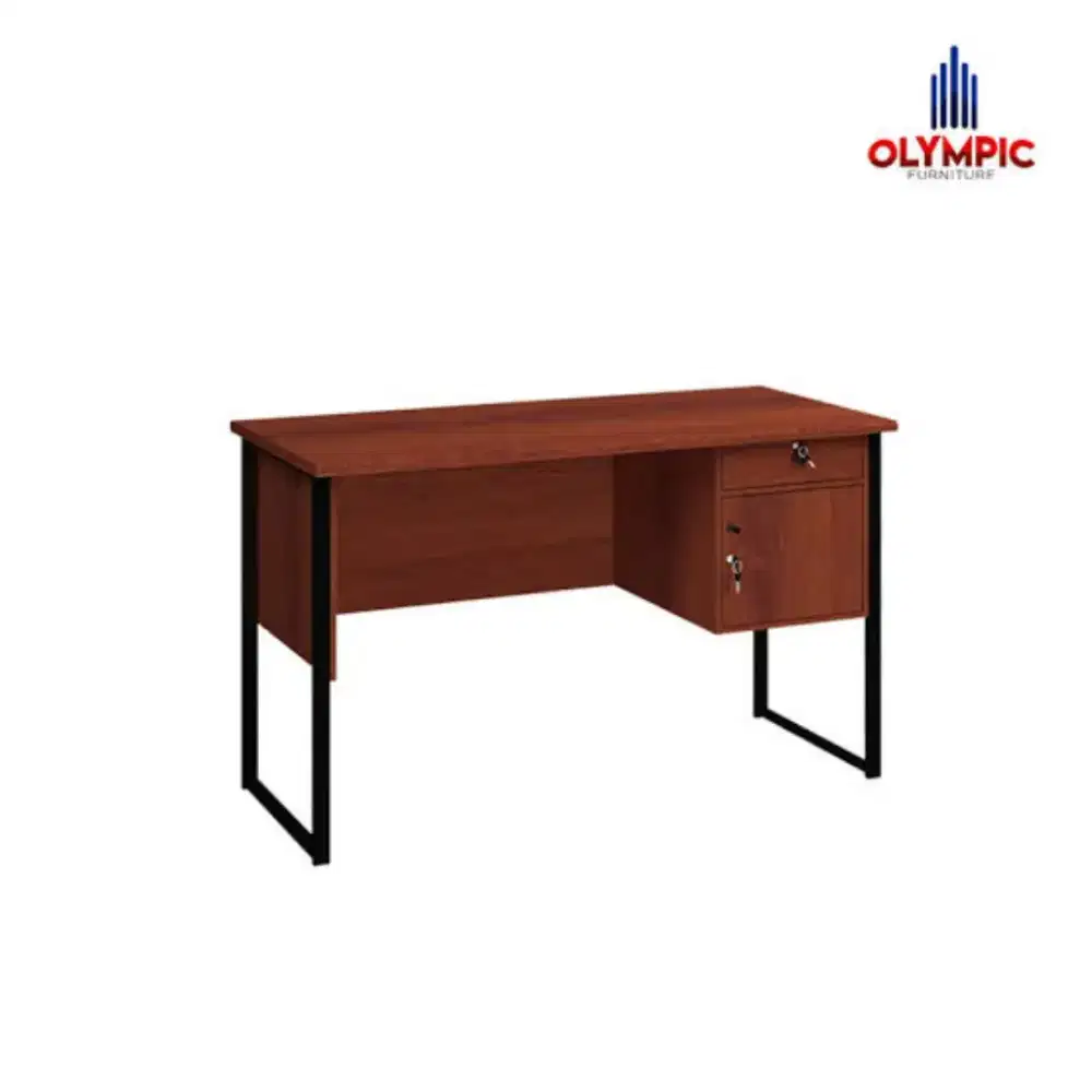 Meja Kantor Kaki Besi Olympic MTS Titan Series Murah Jogja (Ars)