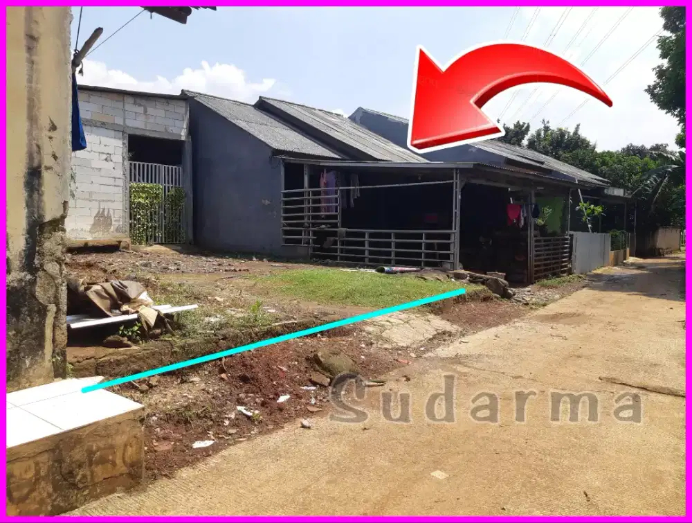 Tanah 75m² masuk mobil di Kranggan Jatisampurna