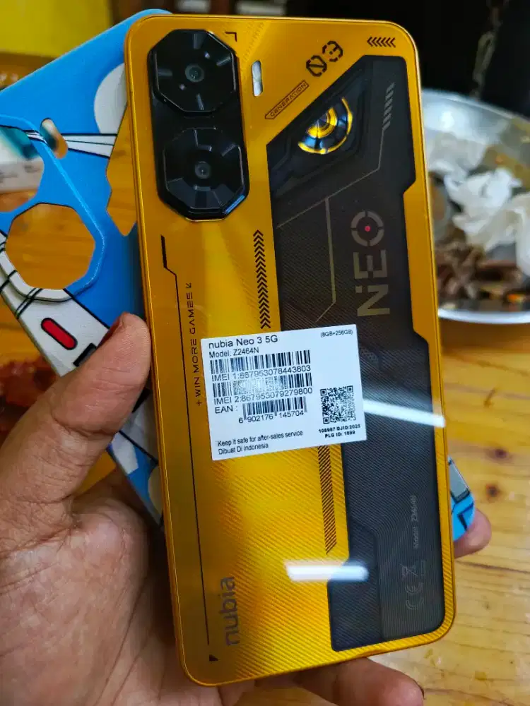 NUBIA NEO 3 5G FULLSET (8+12/256GB) HP GAMING GARANSI PANJANG