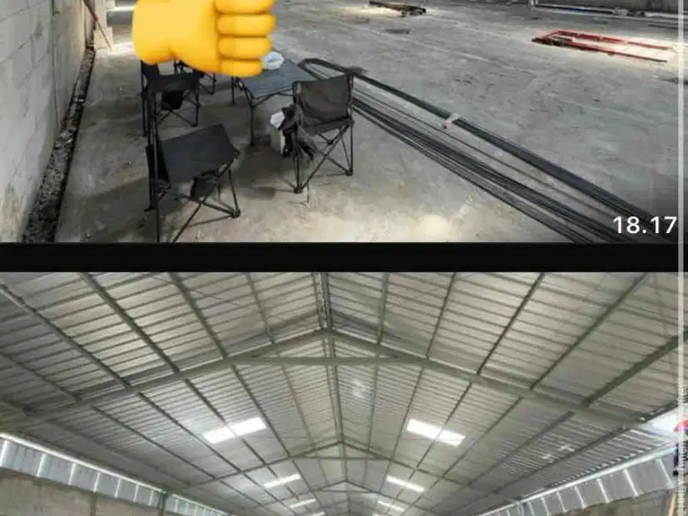 Disewakan gudang baru di sleman