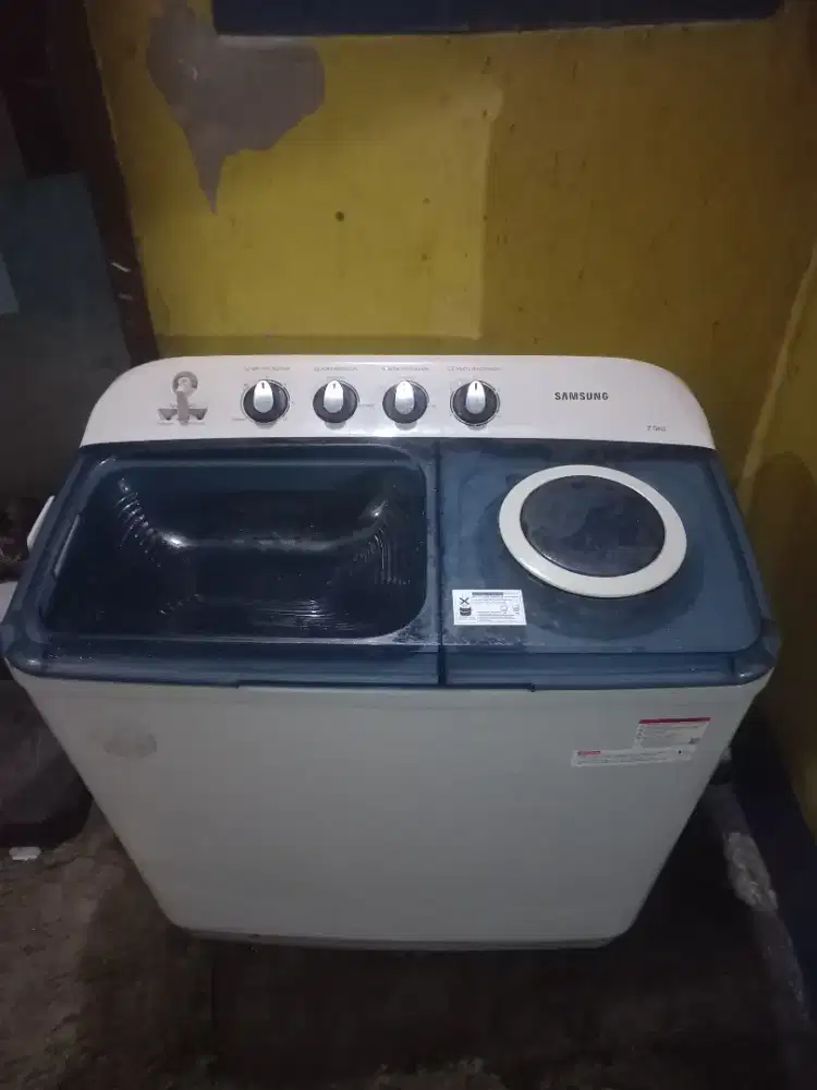 Mc samsung 7,5 2 kg 2 tabung normal.semua