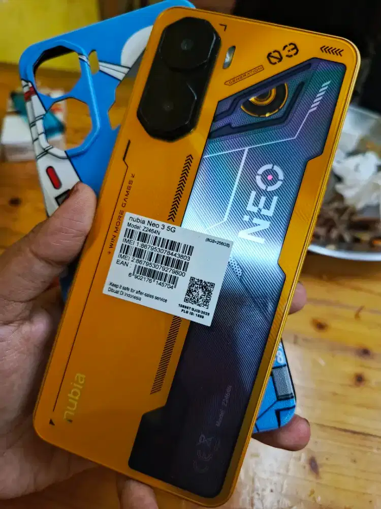 NUBIA NEO 3 5G FULLSET (8+12/256GB) HP GAMING garansi panjang