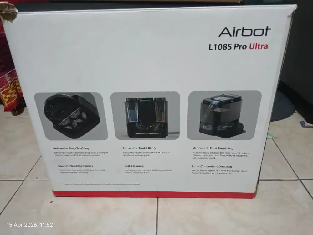 Airboot L108s pro ultra, robotic pembersih