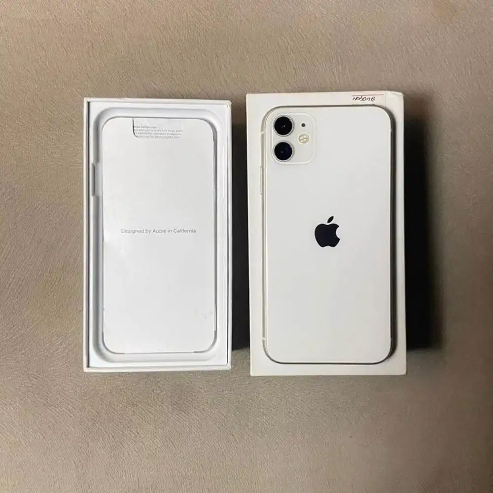 iPhone 11 64GB White ex Inter Resmi