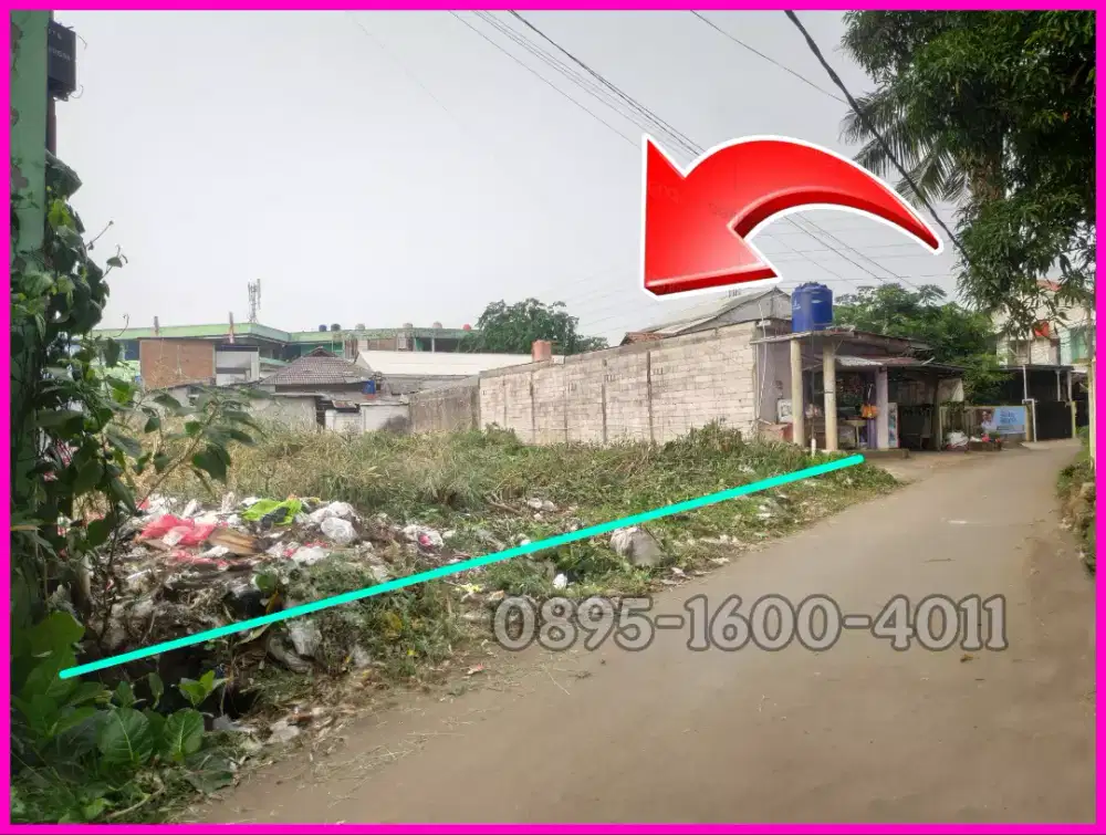 Tanah 3005m² SHM di Kranggan Jatisampurna