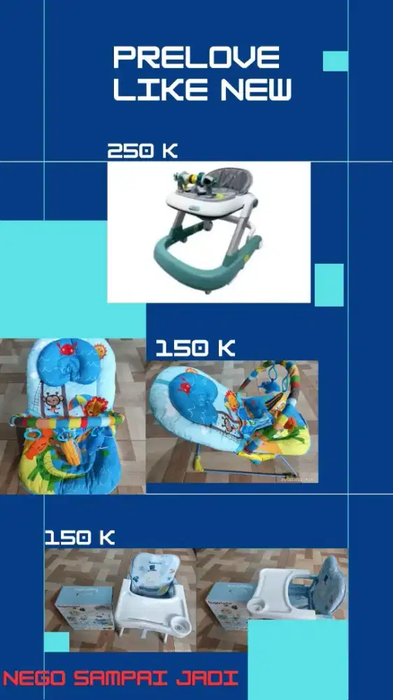 Babywalker Bouncher Babychair