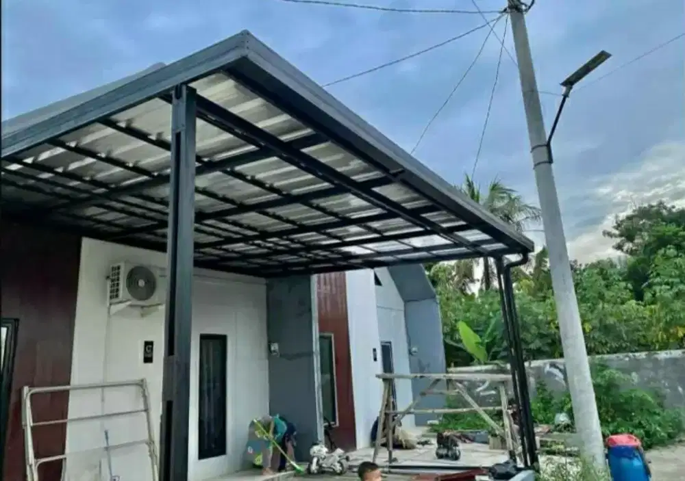 Kanopi baja ringan tukang bangunan tukang cat tukang atap bocor