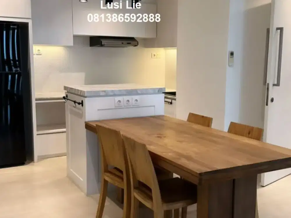 Apartemen ST Moritz Puri Indah 2BR, Semi Furnished rapi bagus