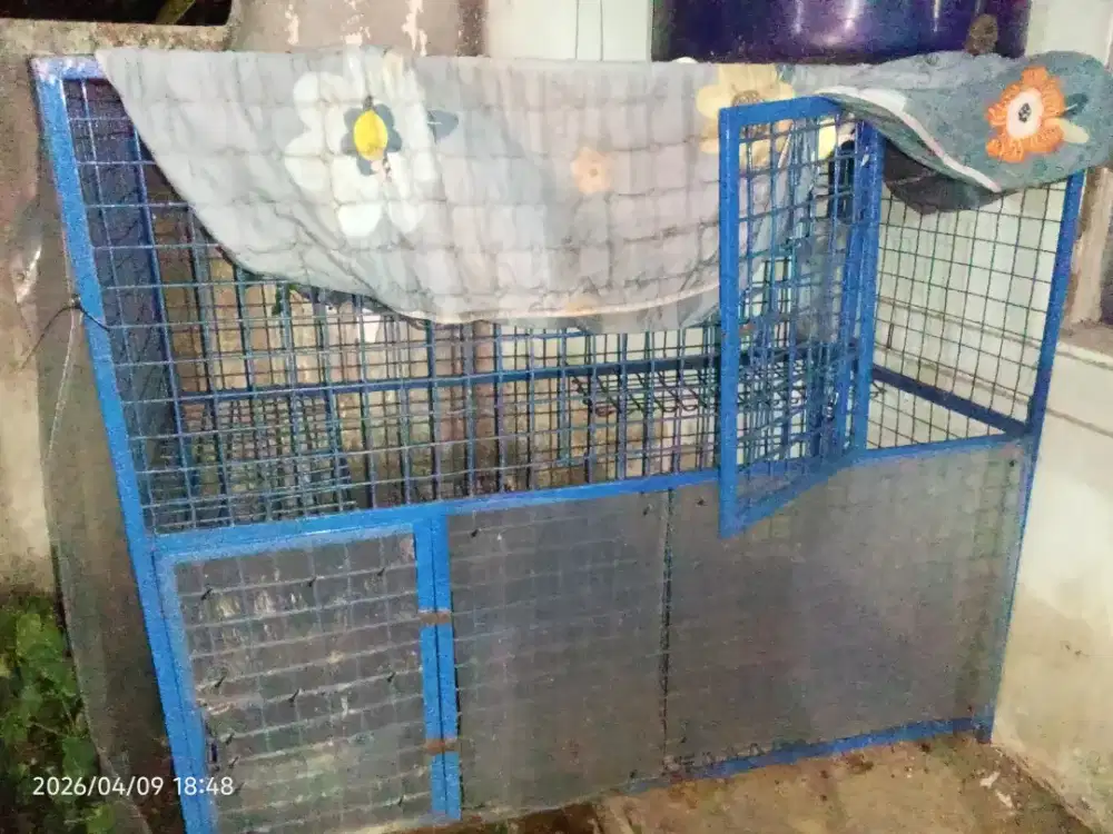 Kandang besi 200x80