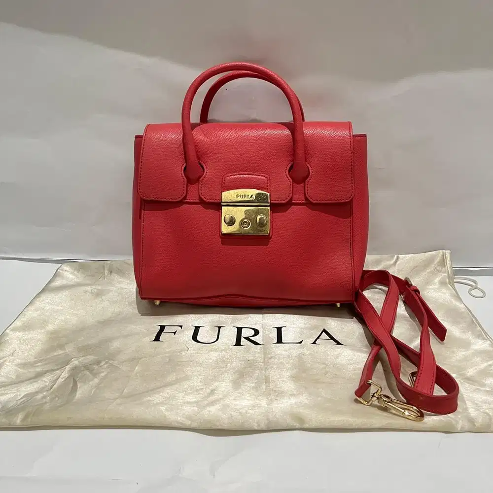 Furla Metropolis Satchel Authentic