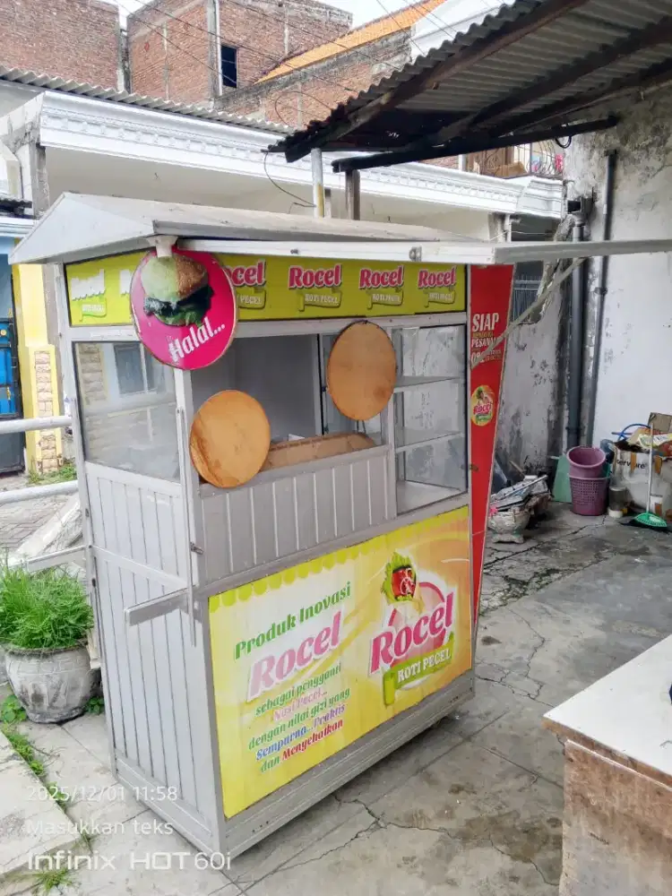 Rombong alumunium second