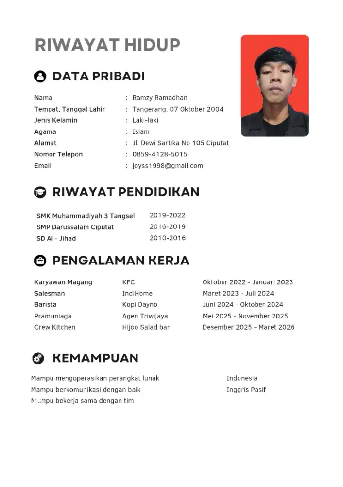 Laki' 21th, Mencari pekerjaan