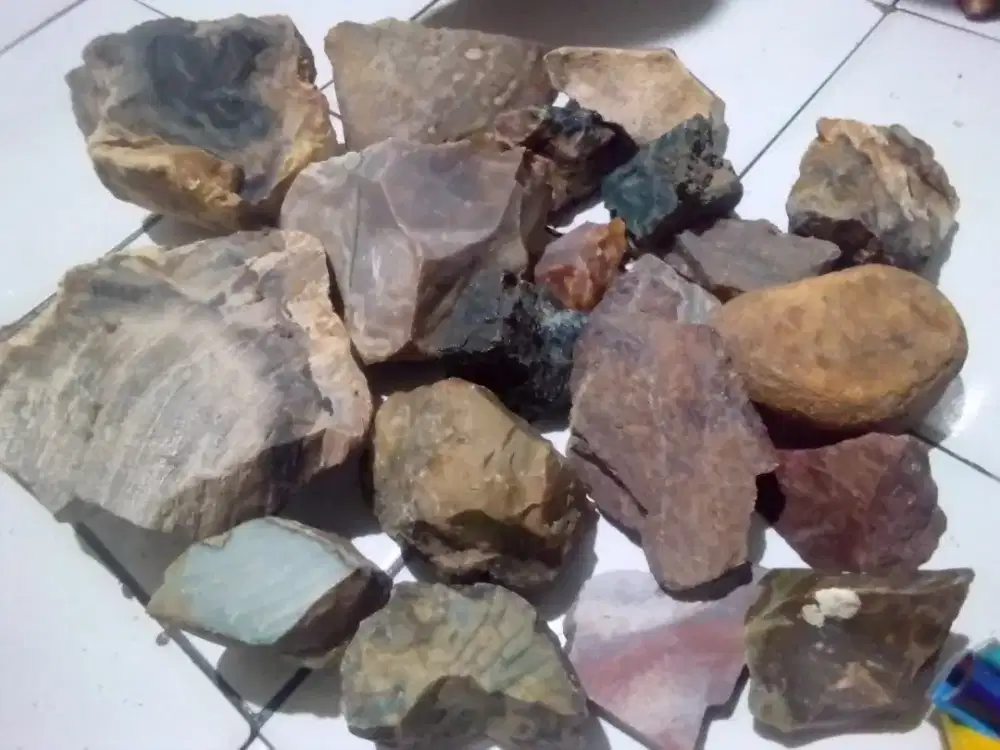 Jual bahan batu akik