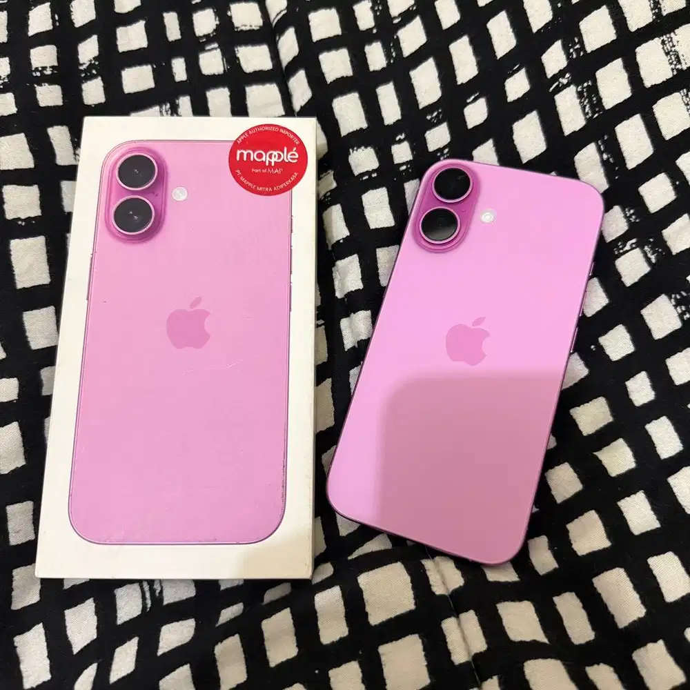 Jual Iphone 16 128GB pink