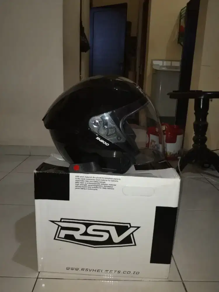 Jual Helmet RSV SV300 Black Glossy