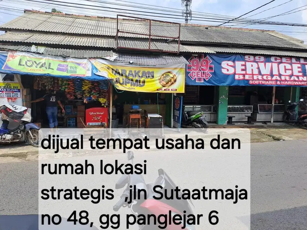 Ruko dan rumah lokasi strategis