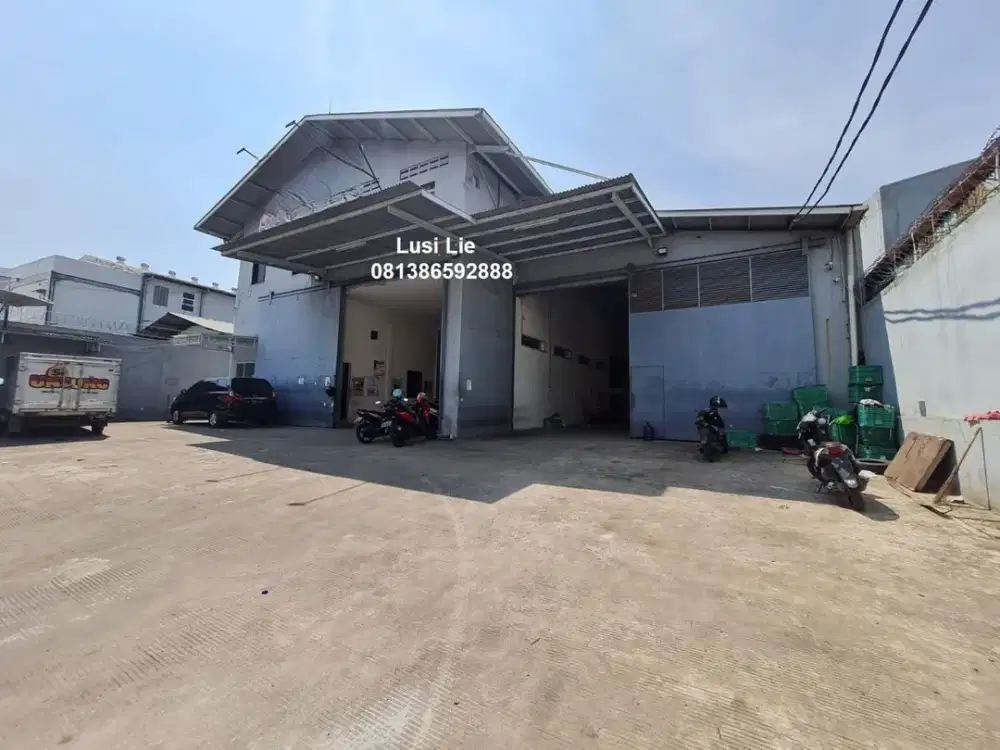 Disewakan Gudang Kapuk luas 1600m, rapi