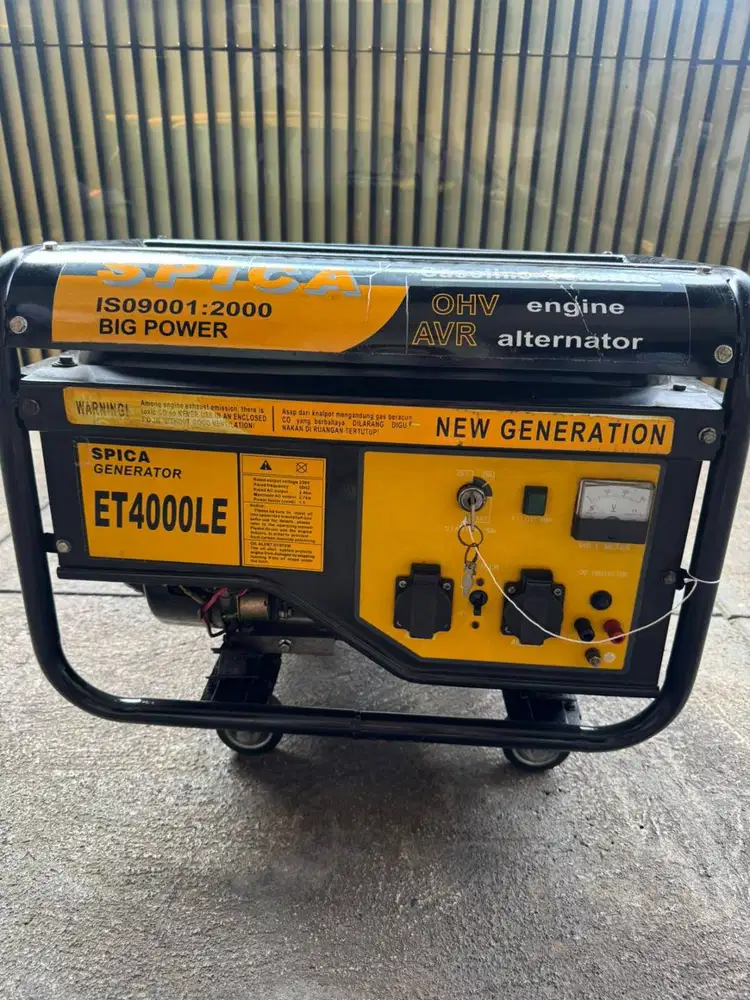 generator spica ET 4000 LE  = 1 ,7 juta