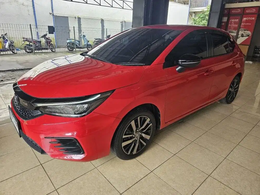 Honda All New City Hatchback RS CVT 2022 merah metalik