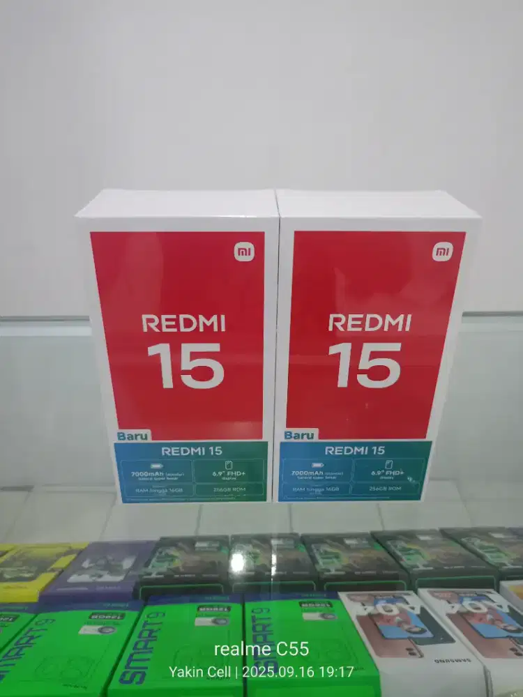 Redmi 15 8/128 GB Snapdragon 685 Batre 7000 mAh Garansi Resmi