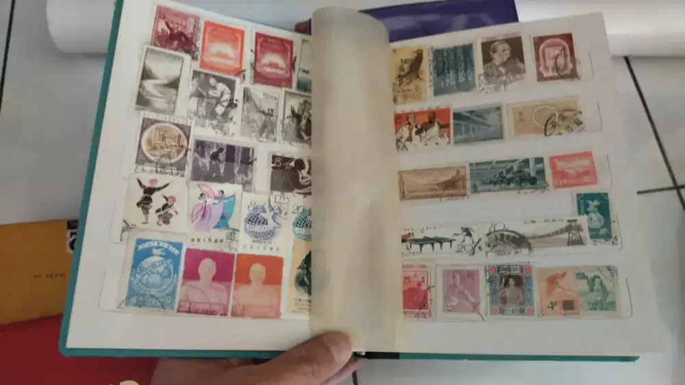 Perangko luar tidak ada cap