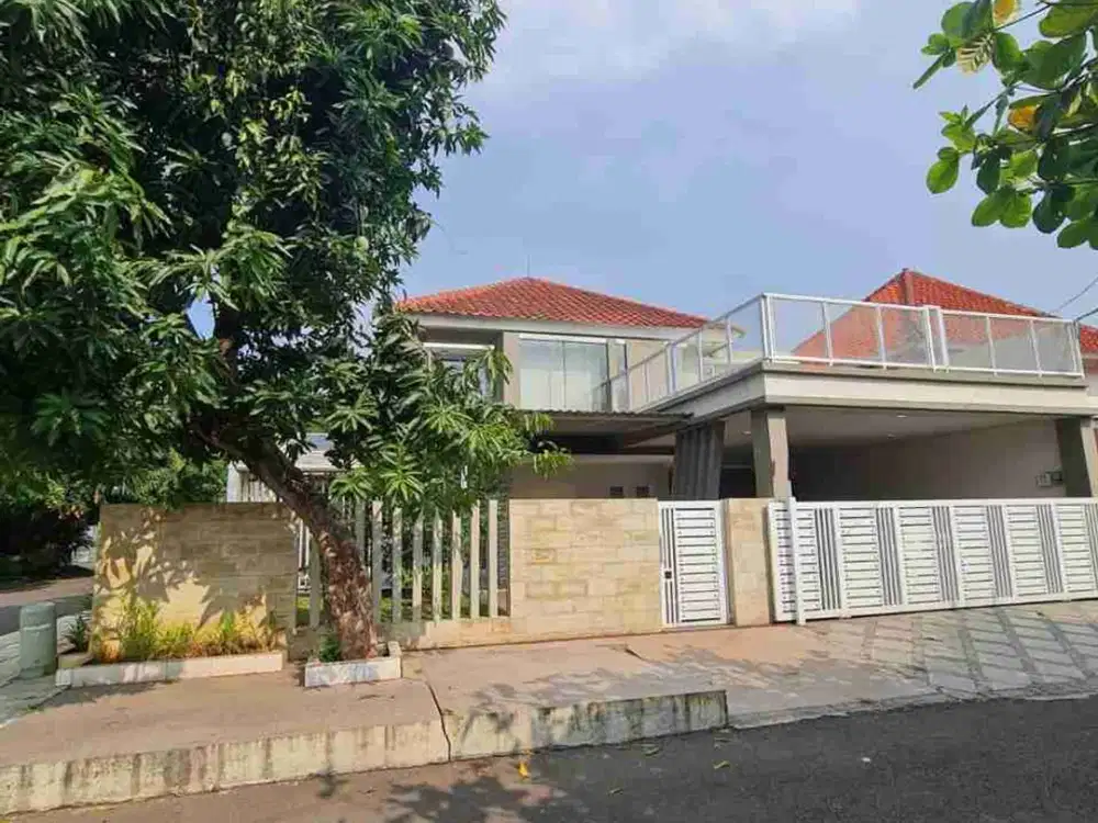 rumah hook 2 lantai siap huni,bebas banjir,semi furnished di perumahan grand Taruma,Sukamakmur,teluk jambe timur,Karawang barat