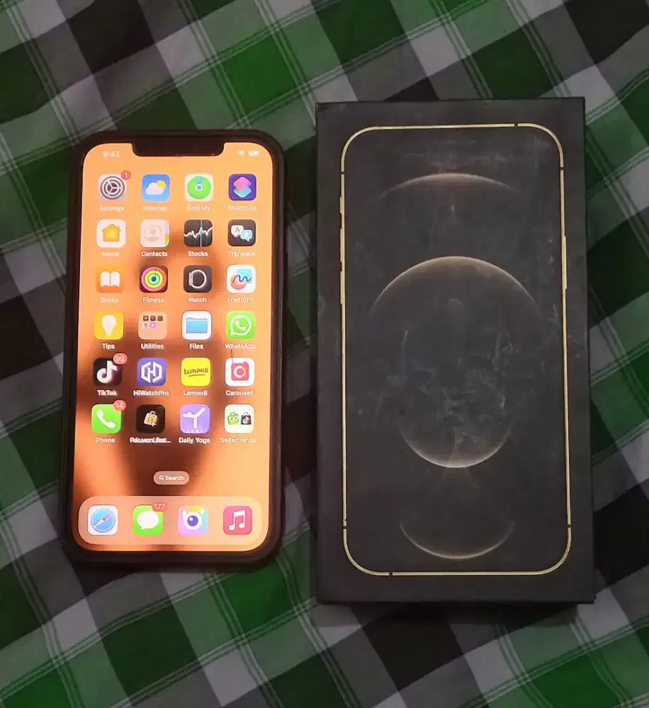 Iphone 12 Promax 256gb mulus ex inter