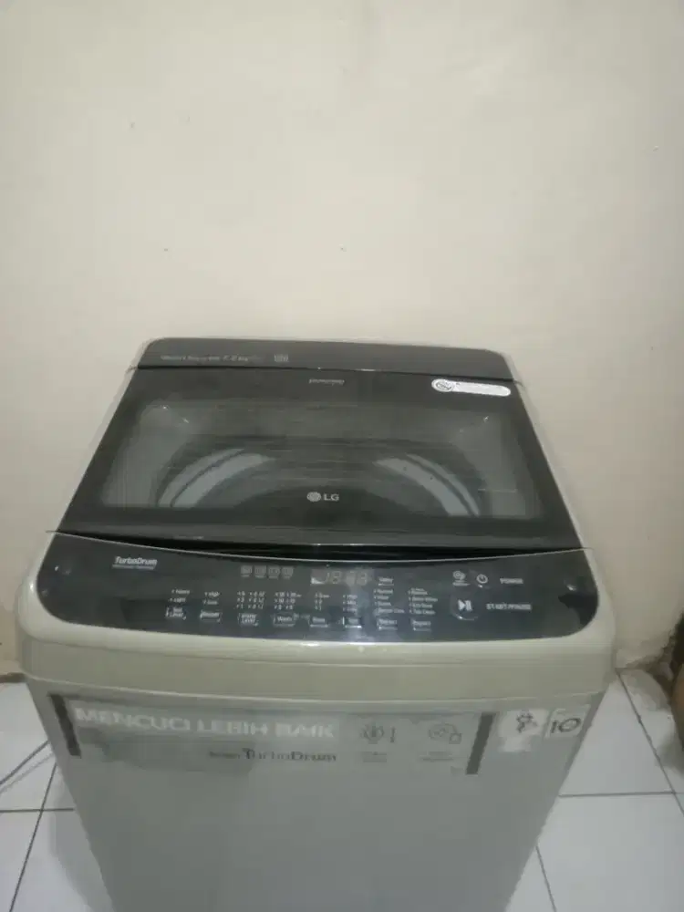 Mesin cuci LG Smart Inverter 7.5kg mode T2175VS2M full otomatis