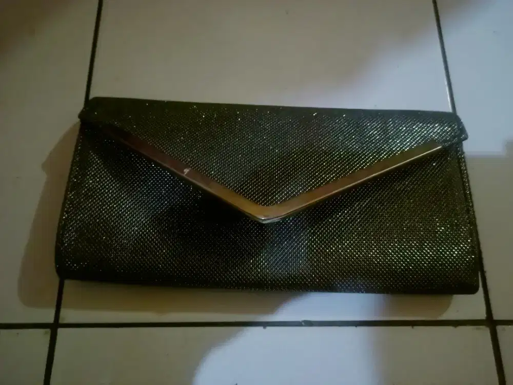 Tas clutch bag gliterr mrek Colette