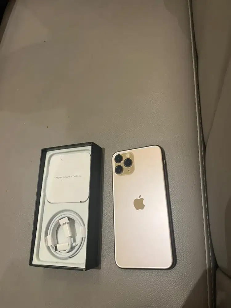 iphone 11 pro 256gb gold tetep puas