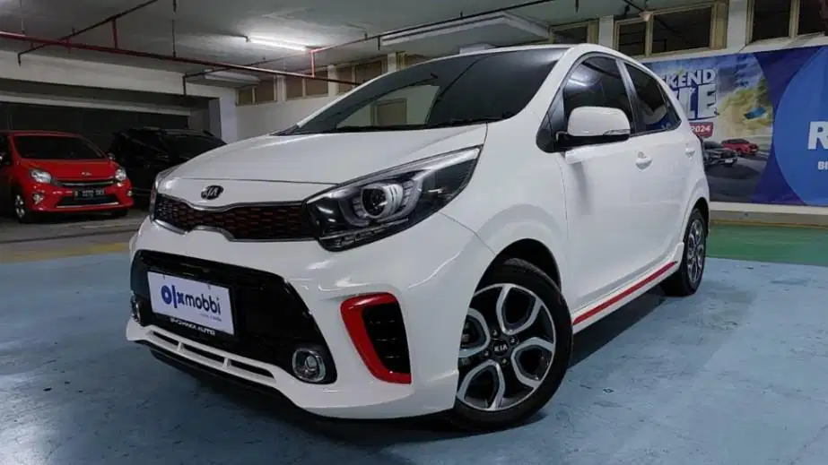 TDP 9,JT, Kia Picanto 1.2 Bensin-AT Putih 2020
